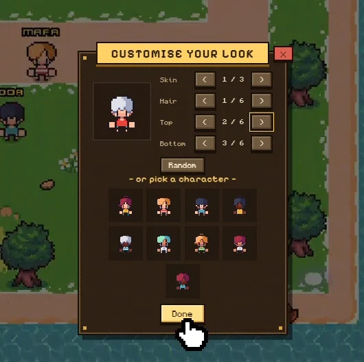 Making a character in Pixl